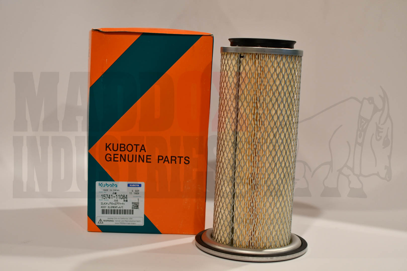 Kubota 15741-11084 Air Filter